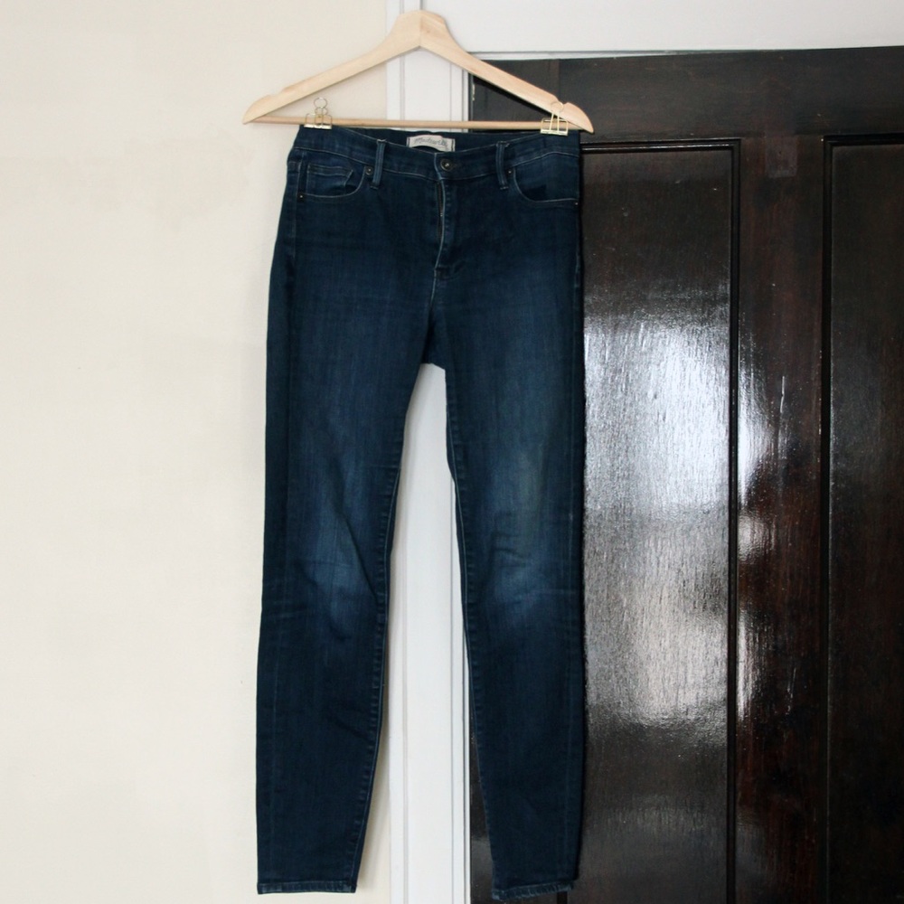 Madewell high riser skinny jean | 26